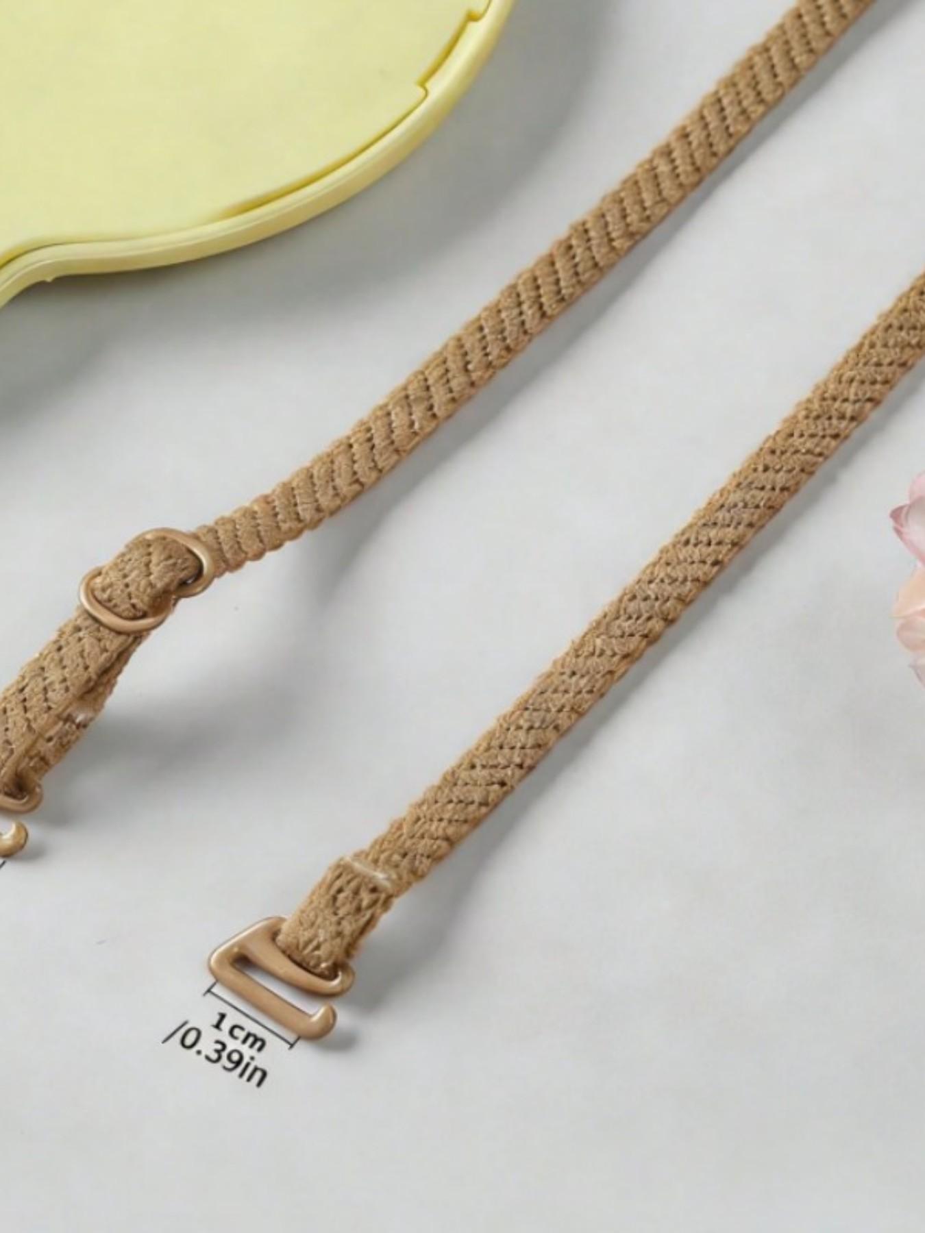 Women's Lingerie Bra Straps Set, 2pcs 0.24 Inch Elastic Design, Invisible & Seamless for Comfortable Wear, Ideal for Everyday Use