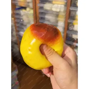 Pudding Stress Ball Squishy Food-shaped Pudding Squeeze Ball Fidget Toys ASMR Sensory Stress Relief Toys for Kids & Adults Gift
