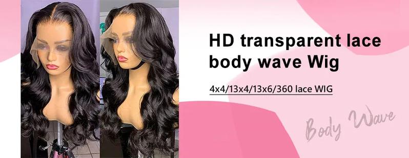 Bling Hair 13x6 HD Lace Frontal Human Hair Wigs Body Wave Pre Plucked Lace Front Real Hair Wig 4x4 Lace Wigs For Women TikTokShopHolidayHaul