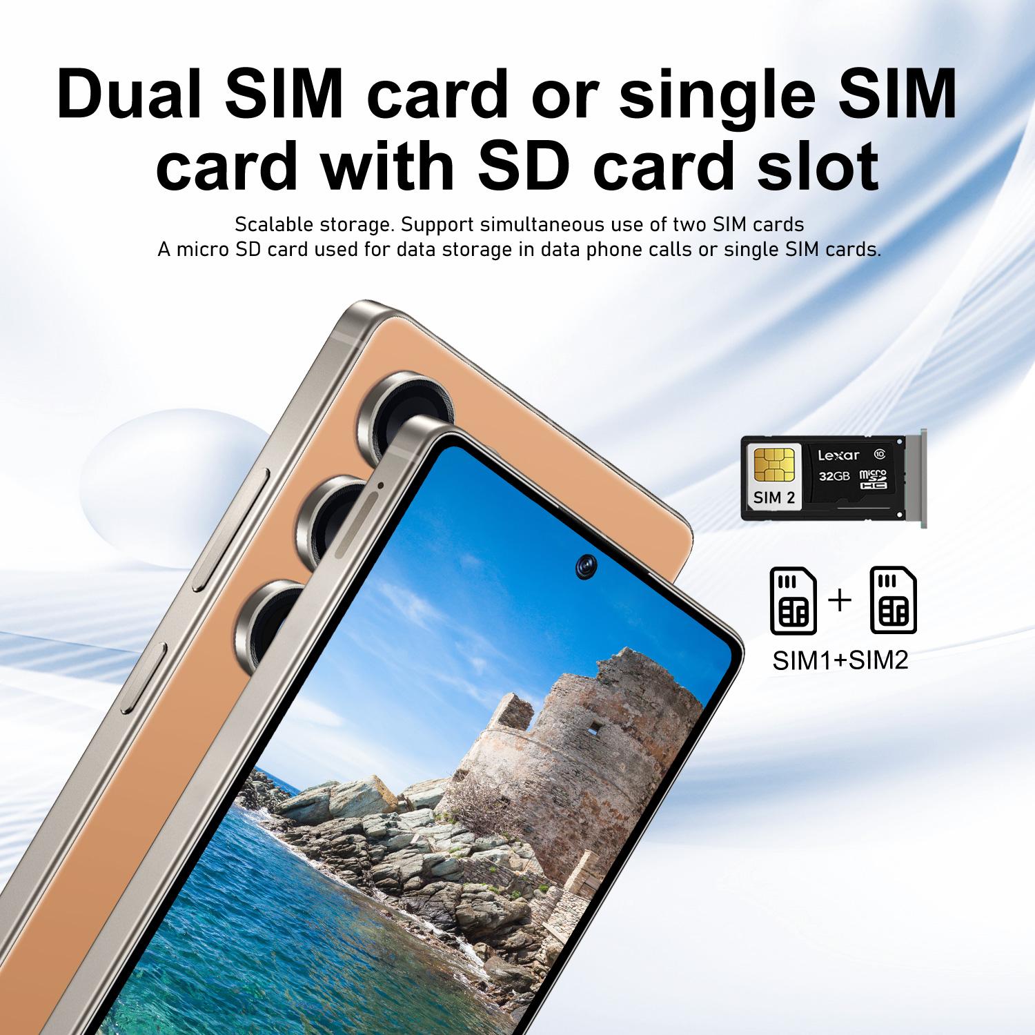 Affordable Smartphone 25 Ultra, Cellphone, Mobile, 6.75-Inch HD Display, Dual Sim, 4100mah Battery, Android 12, 6gb RAM, 64GB Storage, Face ID, GPS, Bluetooth-compatible, WiFi