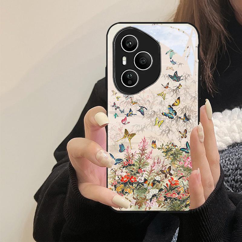 Chinese Traditional Landscape Case For Honor 400 Pro 400 Lite 5G Flexible Acrylic Glossy Phone Case