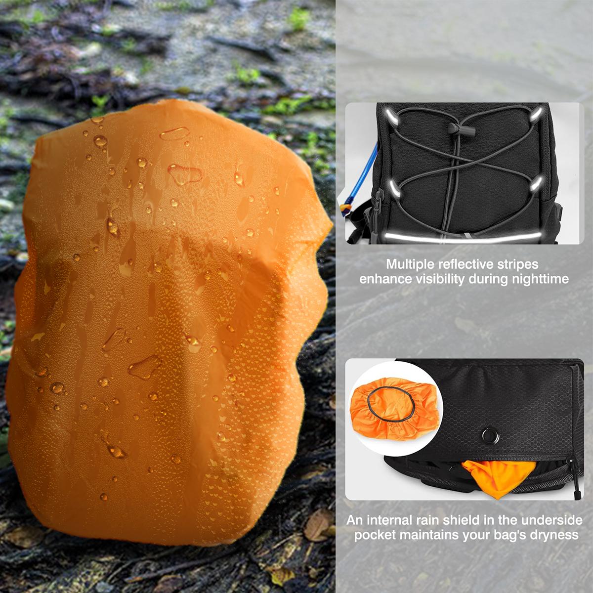 Wolt Hiking Hydration Backpack with 2L Hydration Bladder for Women, Men, Cycling, Climbing, Motorcycle Accessories Outdoor Adventures Fathersdaygift Wolt Hiking Hydration Backpack with 2L Hydration Bladder for Women, Men, Cycling, Climbing, Motorcycle Accessories Outdoor Adventures Fathersdaygift