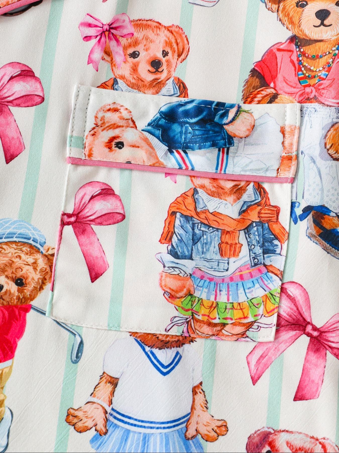 Elegant Women's Spring Autumn Pajama Set, Heart Pattern Long Sleeve Top  & Soft Comfortable Pants, Perfect for Home Wear