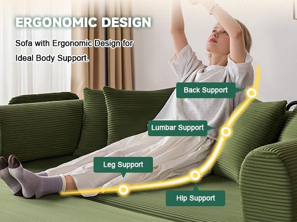 79" Convertible Sleeper Sofa Bed with 4 Pillows, 5-in-1 Corduroy Futon Couch for Small Spaces,Floor Modular Sofa with Fixed-Shape Frame,For Guest Bed & Kids Play Area with Washable Cover,teddy sofa for Adults,No-Assembly