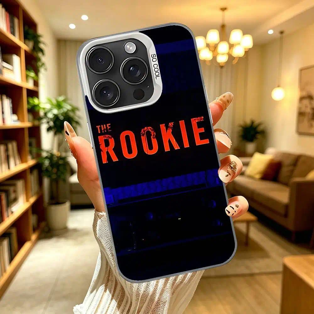 TPU Soft Minimalist Glam Hyperrealism Phone Case - Silver Electroplated "The R-Rookie" Shockproof Scratch-Resistant Accessory, Compatible with iPhone 11-17 Pro Max/Plus & Samsung Galaxy S23-S25, Accessories