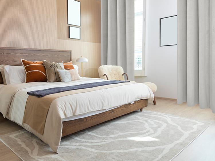 Deconovo Velvet Total Blackout Curtains – 2 Panels, Soft & Skin-Friendly, Thermal Insulated & Soundproof Drapes for Bedroom, Living Room & More