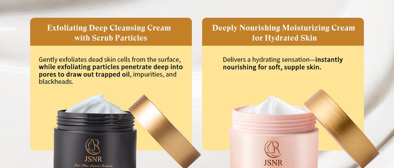 [JSNR Official]  Glow Corn Enzyme Ampoule Duo  Deep Clean, Brightening & Moisturizing Serums | Gentle Face & Body Blackhead Remover- Suitable for All Skin Types Cleansing Exfoliant- empties  , Exfoliation  Moisturizer   100ml