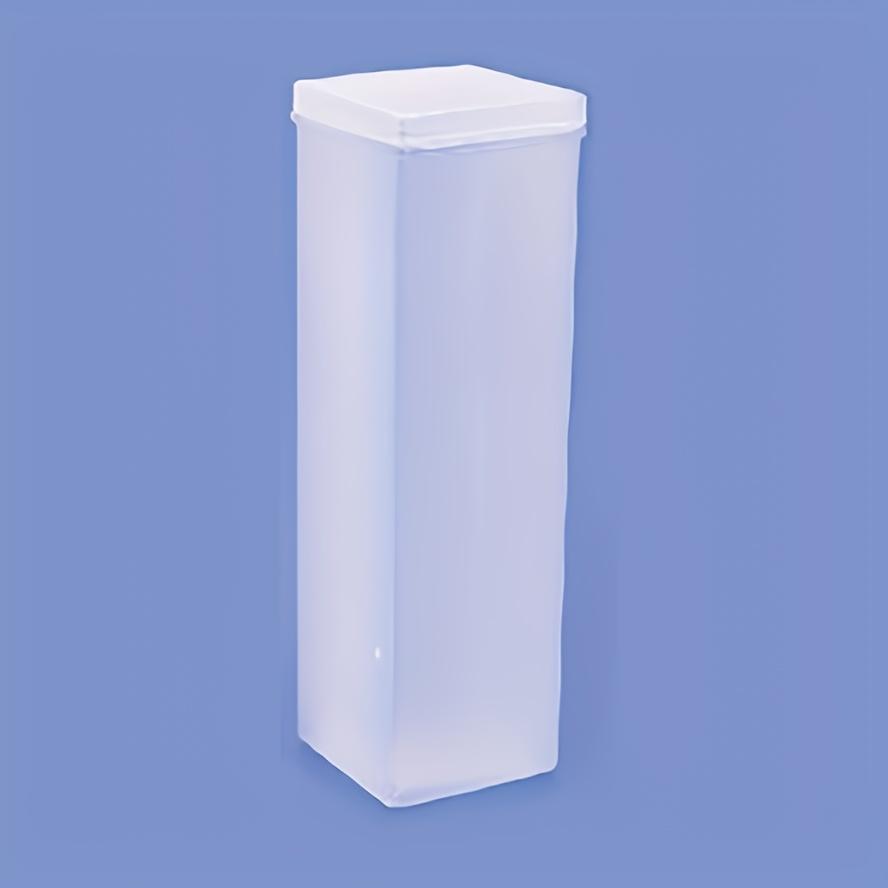 Transparent Rectangular Sealed Food Storage Container with Flip Lid, Reusable Plastic Kitchen Organizer Box, Stackable Design, Hand Wash Only