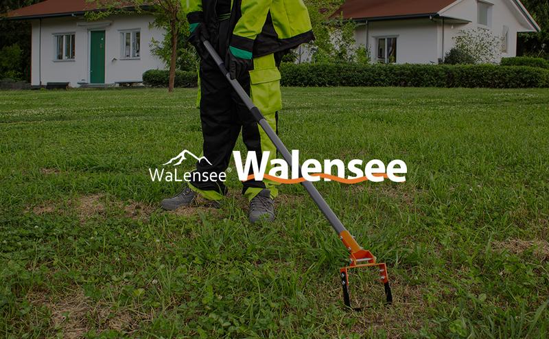 Walensee Garden Hoe for Weeding Action Hoe and Stirrup Hoe for Flower Bed, Adjustable Hula-Hoe, Scuffle Loop Hoe for Gardening Weeder Cultivator