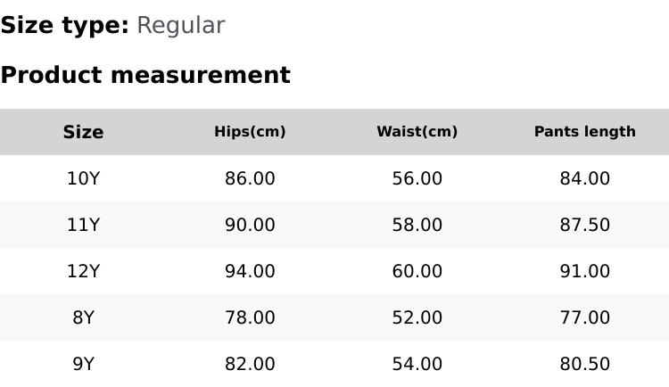 Girls' Casual Fitted Jeans, Trendy Print Denim Jeans for Ages 7-12, Stylish Youthwear for Fall & Winter, Pop Fashion for Girls