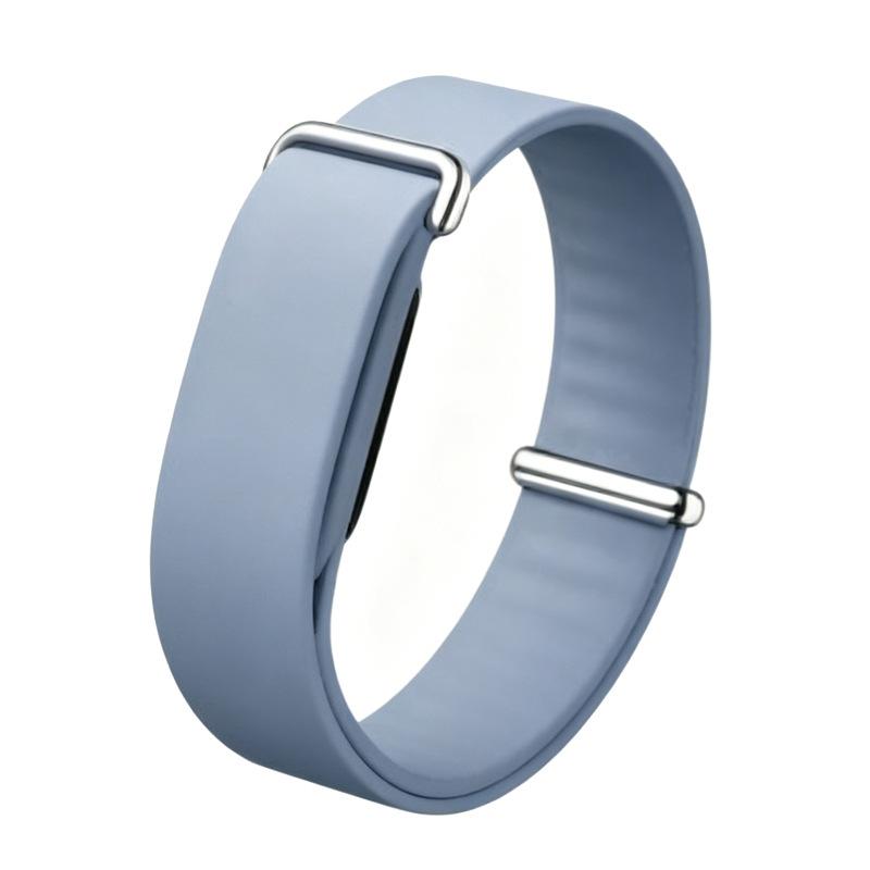 Adjustable Silicone Loop Strap Compatible with Google Fitbit Air, Sweat Resistant Breathable Sport Replacement Band, Lightweight Durable Fitness Wristband for High Intensity Workout, Color Options, Wearable Accessories