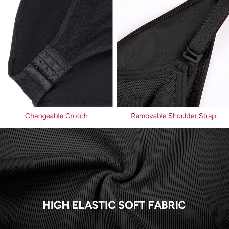 Nebility Women's Basic Comfortable V Neck Sleeveless Camisole Bodysuits Tops Minimalist Womenswear for All Season Bust Bodysuit High Compression Shapewear Shapewear Lady Body Sculpting Compression