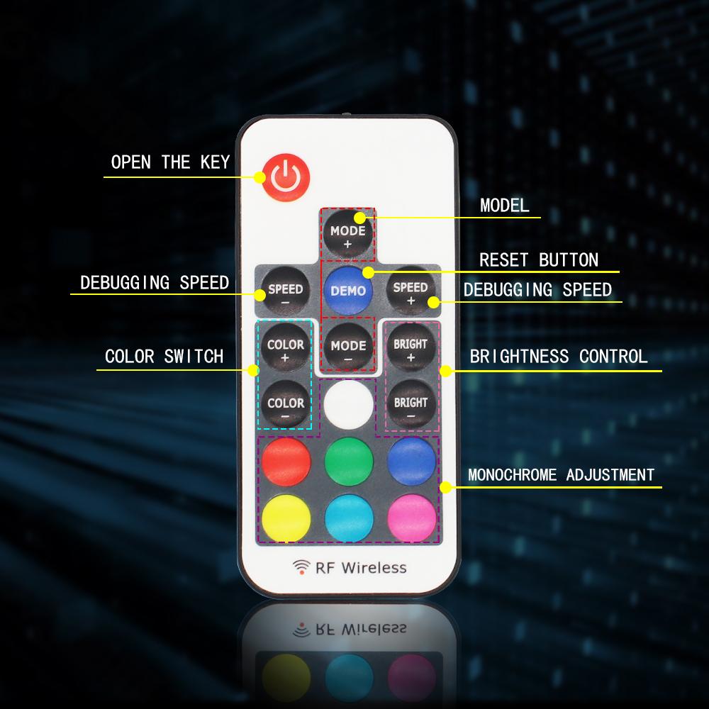 17.5" RGB & Chasing Flow Double Row LED Wheel Ring Rim Lights For Truck Car set 17.5" RGB & Chasing Flow Double Row LED Wheel Ring Rim Lights For Truck Car set