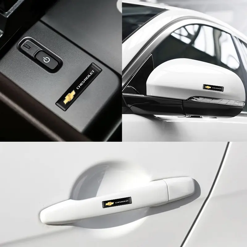 2Pcs Metal Turbo Charger Emblem Badge Decal – Fits Chevrolet Malibu, Cruze, Front/Rear/Side Mount
