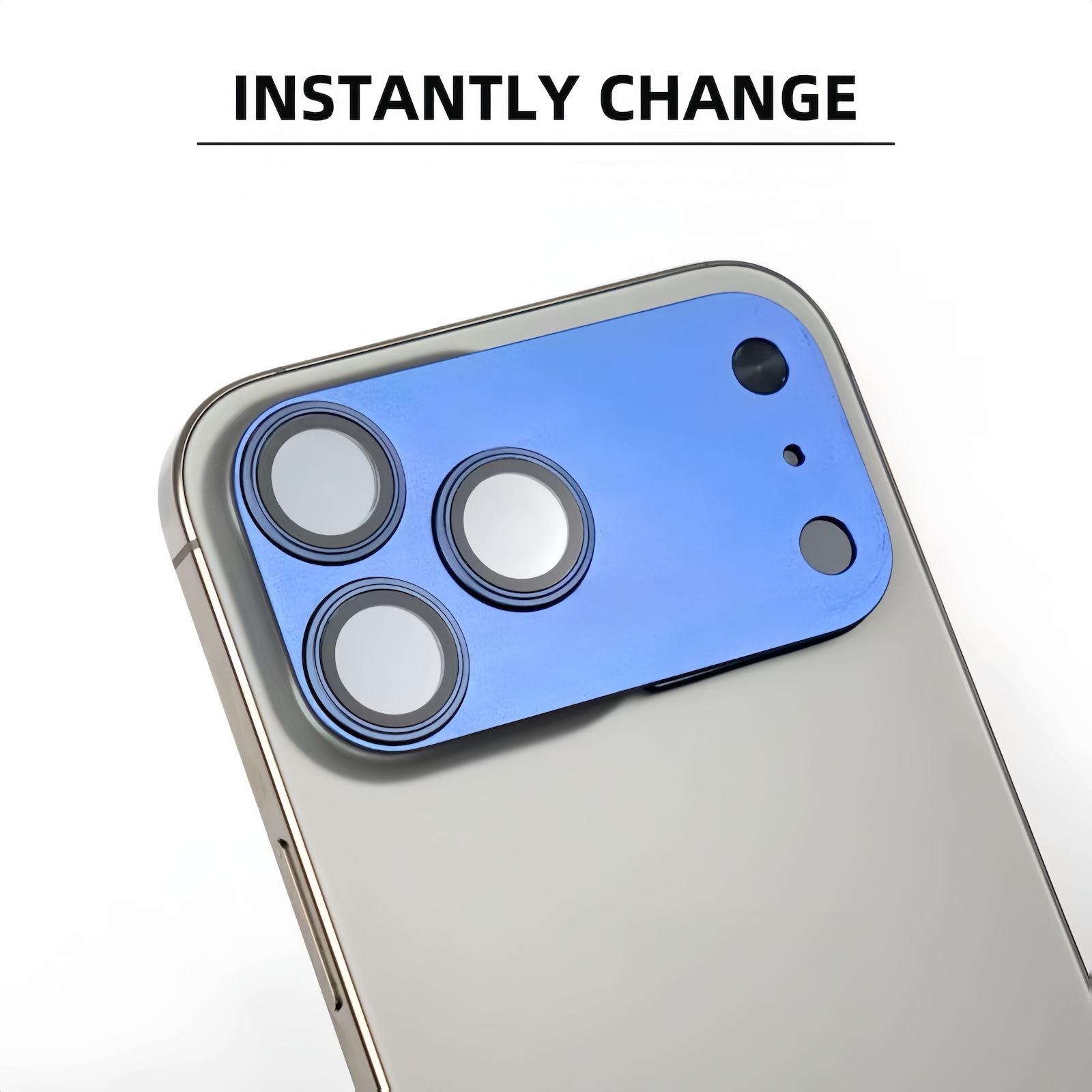 Instantly Change iPhone 17 Pro / Pro Max Phone Case, Protective Film Screen Protector for iPhone 14 15 16 Pro Max, Ultimate Camera Protection