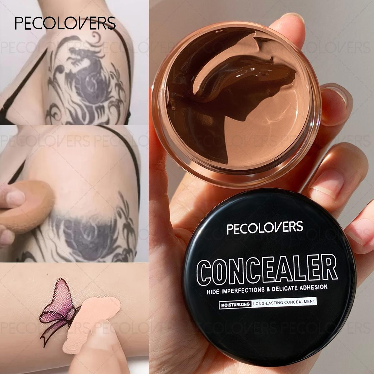 1pc All-Day Matte Full-Coverage Concealer - Transfer-Resistant Seal, Adaptable Color Technology & Universal Complexion Fit,, Buildable Layerable Coverage& Spot Correction Precision, Ideal for Evening Galas- Full Coverage Face Makeup