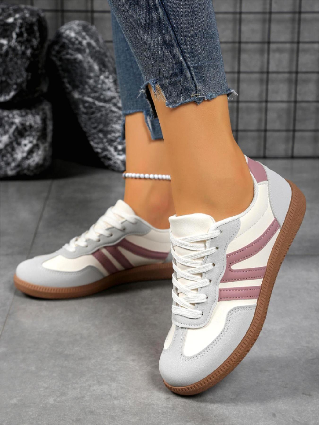 Women's Casual Walking Shoes, Comfortable Breathable Design, Lightweight Sneakers for Daily Wear & Outdoor Activities