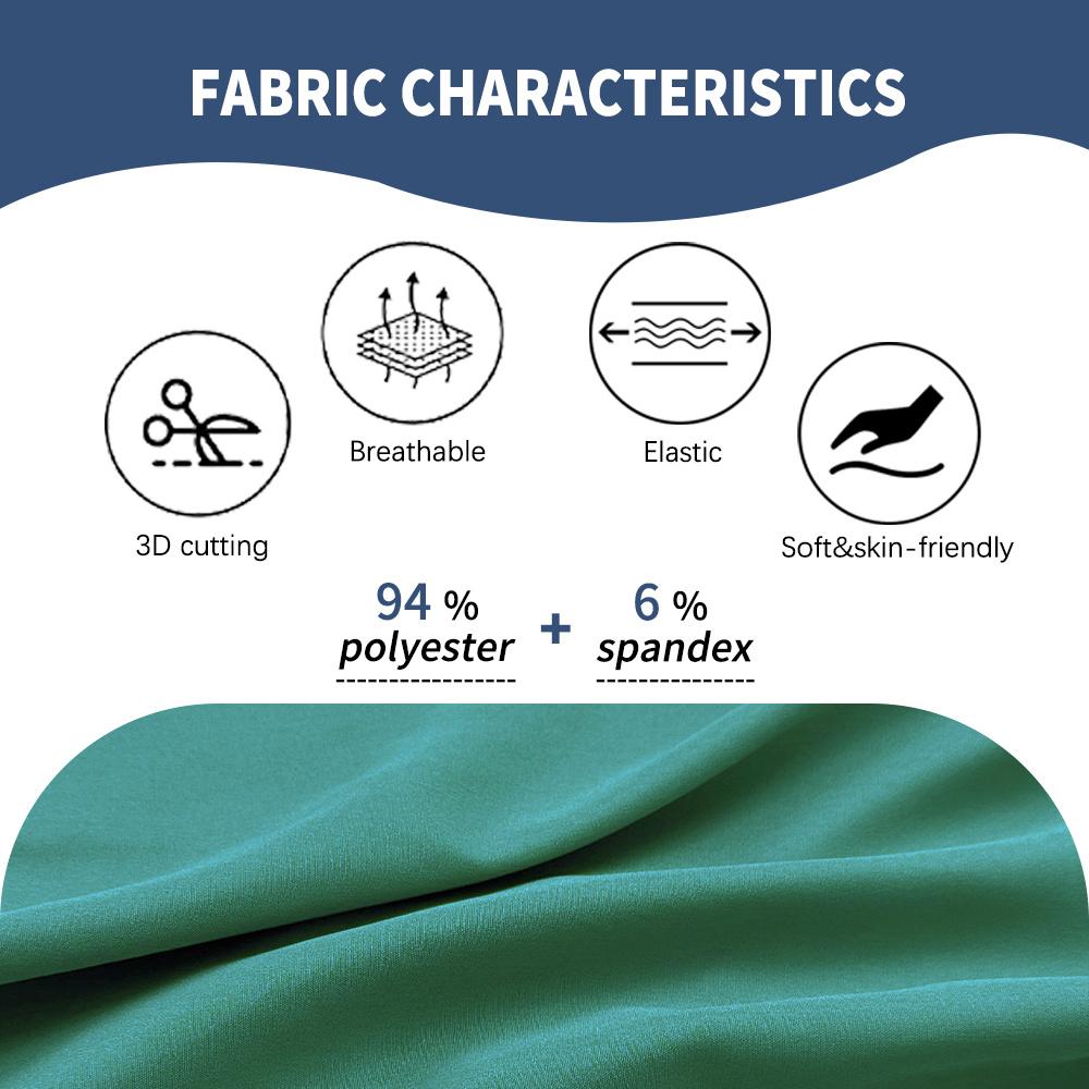 Summer Short Sleeved Nurse Uniform Casual Pharmacy Work Accessories Hospital Beauty Salon Doctor's Nursing Uniform Men's Frosted Suit Nurse Uniform