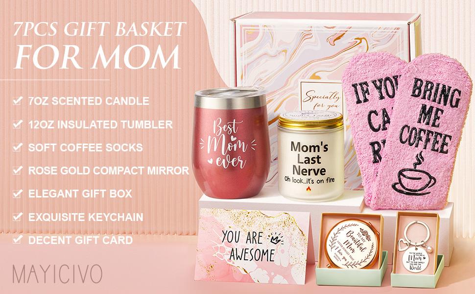 MAYICIVO Easter Gifts Spa Gift basket for Women, Self Care Gifts for Women Get Well Soon Gifts Birthday Gift with Luxury Blanket, Gift Ideas for Mom Teacher Her Wife Girlfriend Friend