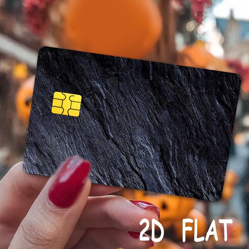 Ultra-Thin Waterproof Scratch-Resistant Credit Card Sticker, Customizable Bank Card Decal, Durable Adult Stickers, Marble Pattern Design