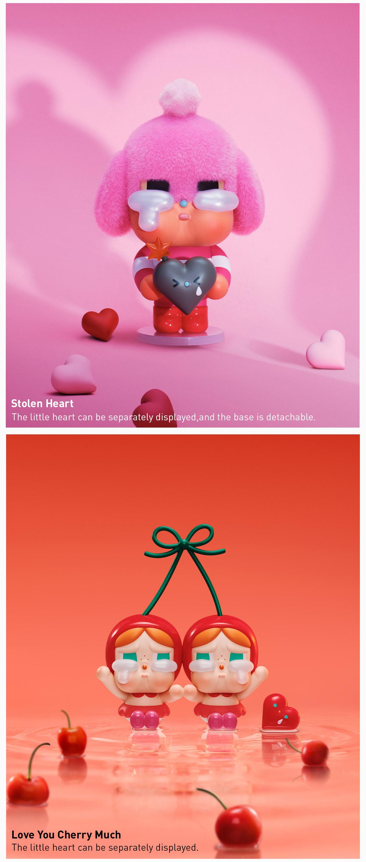 POP MART CRYBABY Crying For Love Series Figures Blind Box, Collectible Toys