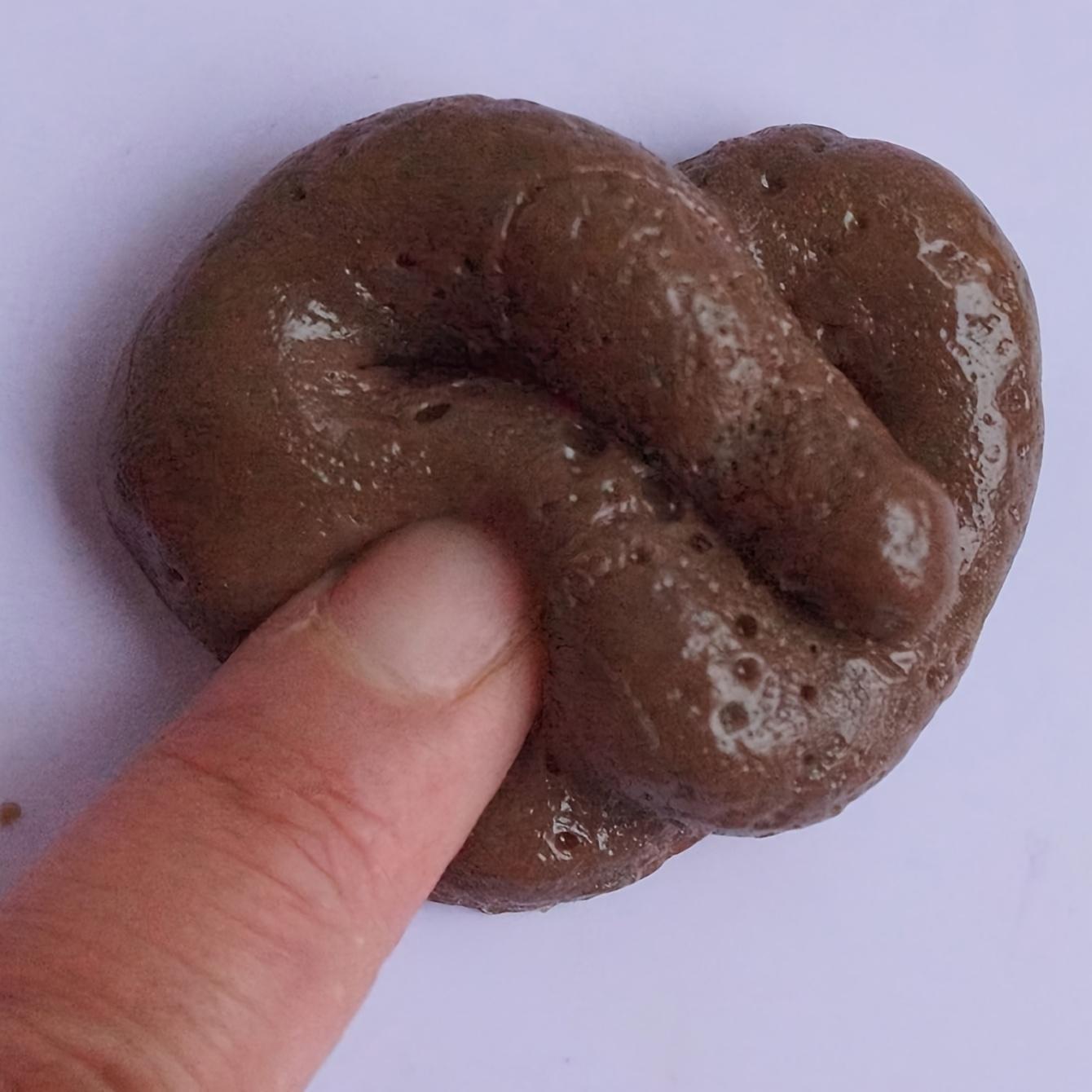 Funny Fake Poop Toy, Soft Rubber Stress Relief Gag Gift, Prank Joke Item for April Fools' Day, Fun Novelty Present for Holidays