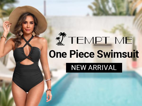 Tempt Me Women's One Piece Swimsuit - Sexy Cutout Bathing Suit Tummy Control Criss Cross Swimwear 2026 Tempt Me Women's One Piece Swimsuit - Sexy Cutout Bathing Suit Tummy Control Criss Cross Swimwear 2026