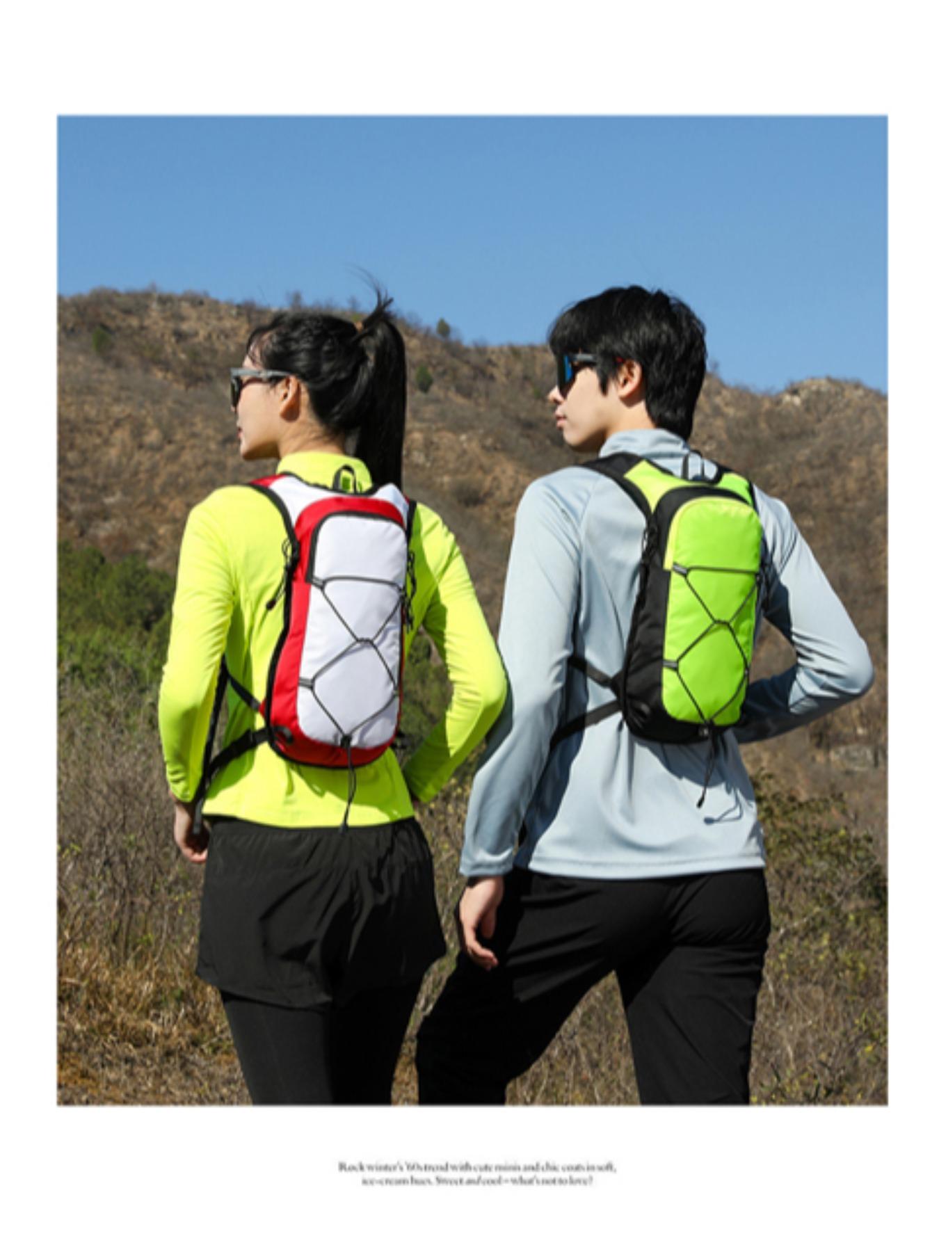 Lightweight Cycling Backpack, Waterproof Multi-Layer Breathable Shoulder Bag, Outdoor Mountain Bike Running Sports Bag, Unisex