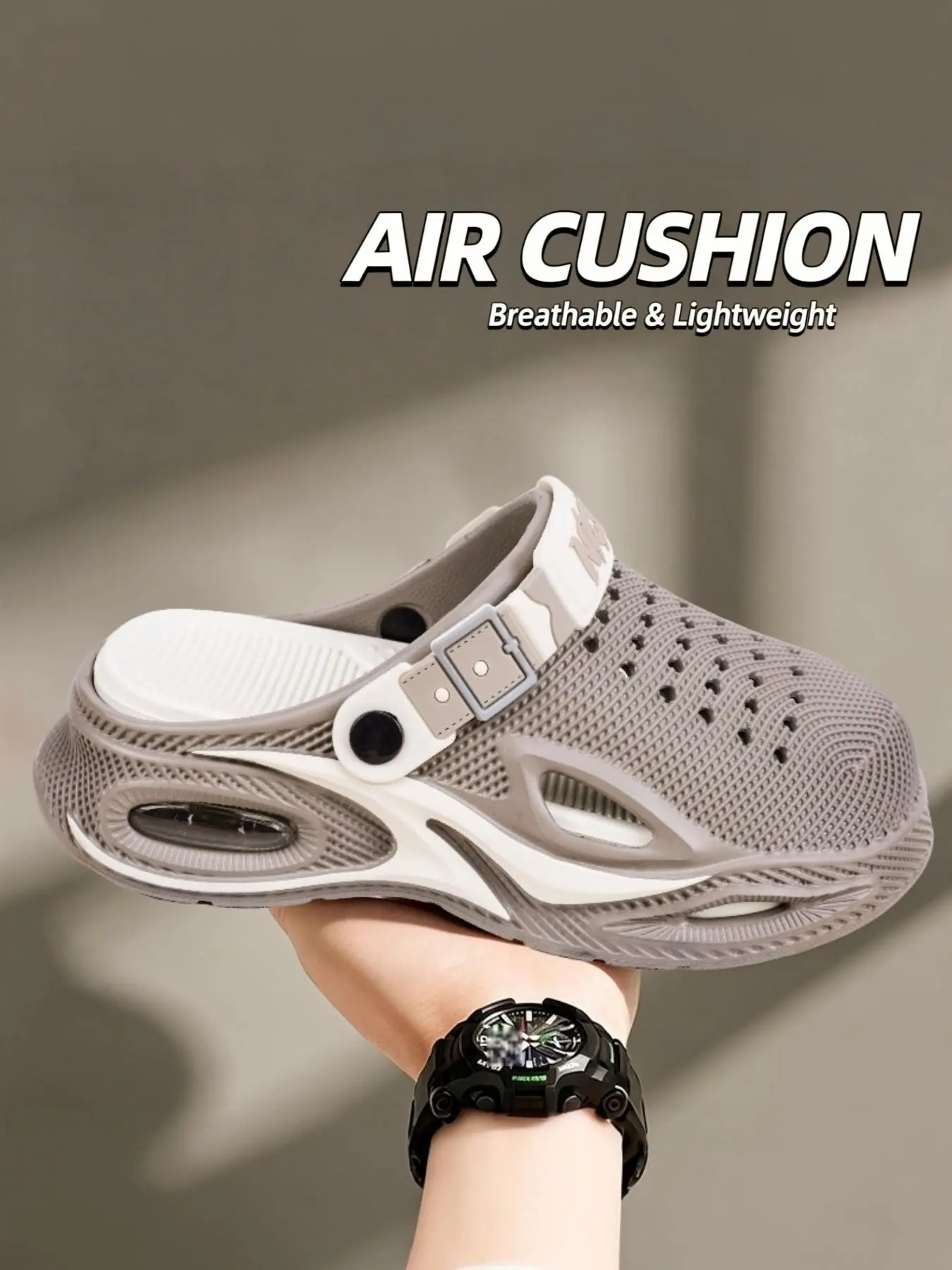 Anti-Slip Summer Sandals, Unisex Home & Outdoor Wear, Thick Sole Waterproof Flip Flops, Casual Beach Shoes for Men & Women, Outdoor Beach Slippers