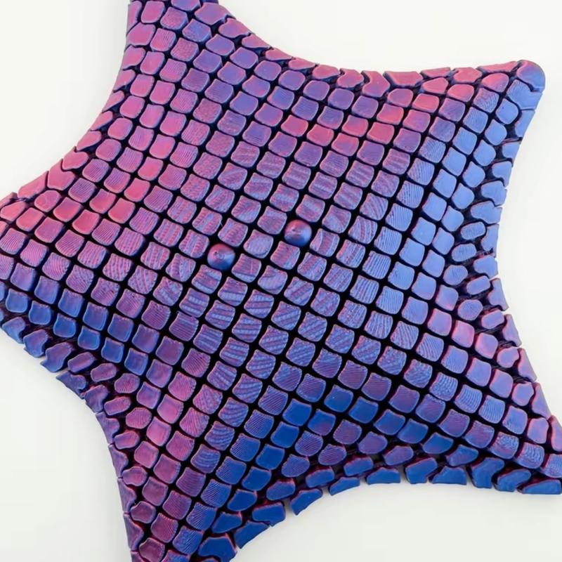 Christmas Gift,3D Printed Starfish Ocean Animal Figurine, Kids Toy Bulk Gift, Jointed Bendable Stress Relief Toy, Fidget Relief, Christmas Present