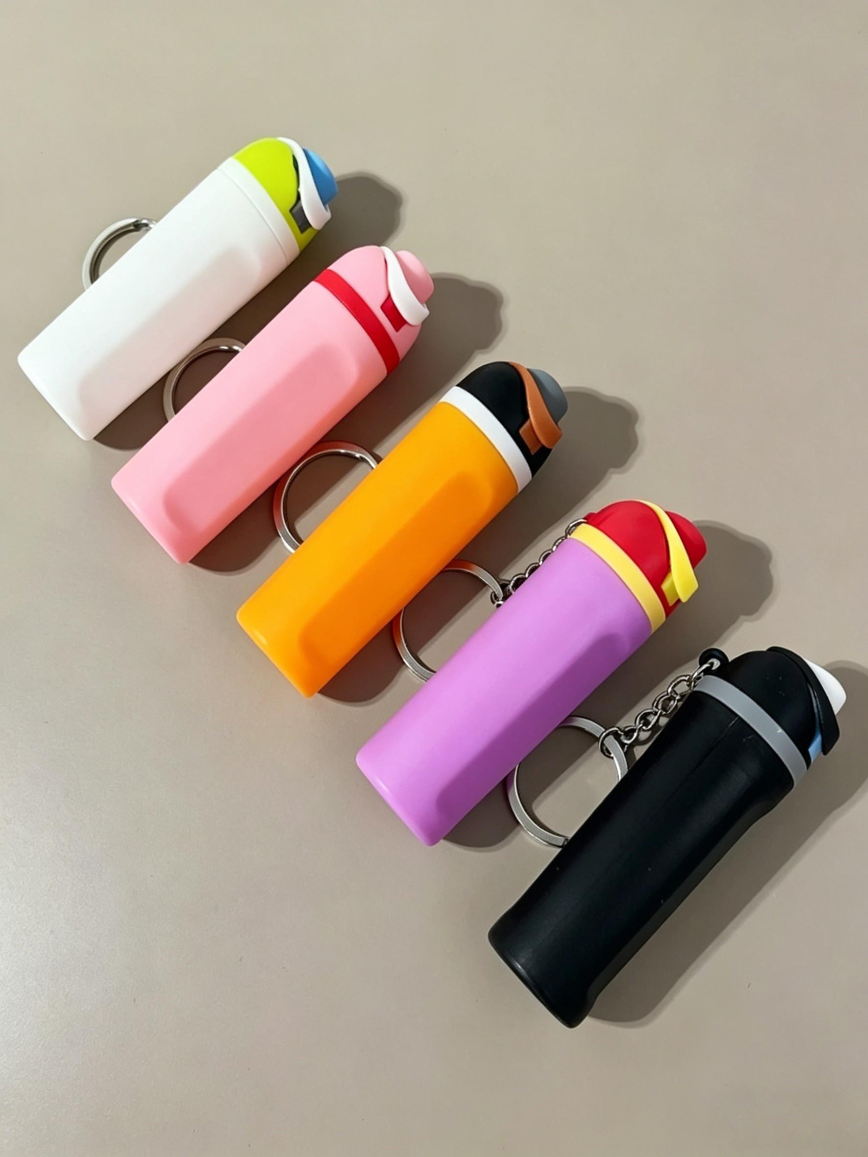 Creative Fruit Cup Keychain, Mini Portable Design, Durable Material, Fashion Accessory, Ideal Gift, Easter Egg Filler, All-Season Use