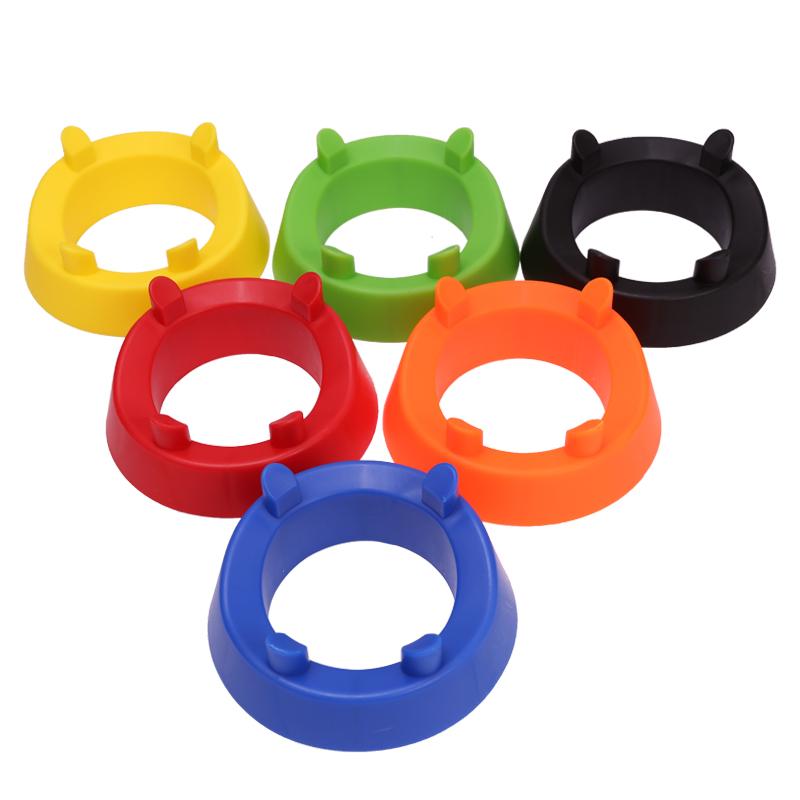 1pc Ball Stand Basketball Soccer Ball Bracket Holder Four-Corner Rack Support Base for for Volleyball Rugby Display Stand