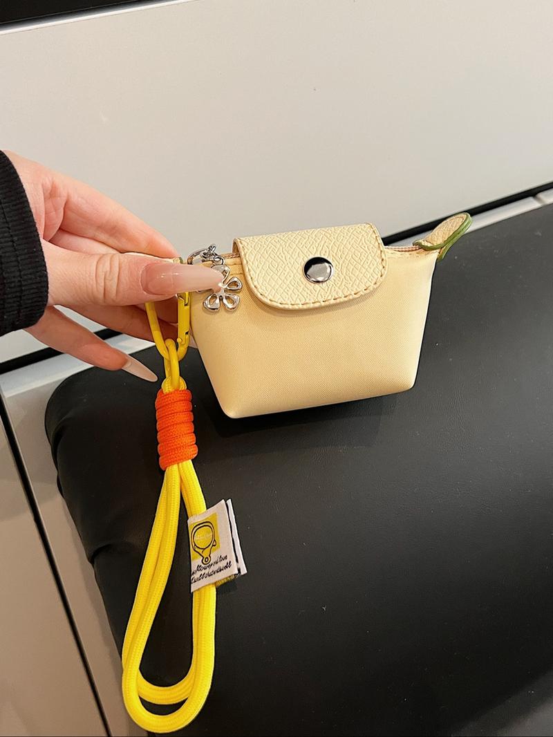 Women's Small Wallet with Detachable Nylon Wristband Coin Purse, Dual Pouch Wristlet, Zipper Closure, Decorative Bag, Christmas Gift for Young Girls, Gifts For Women