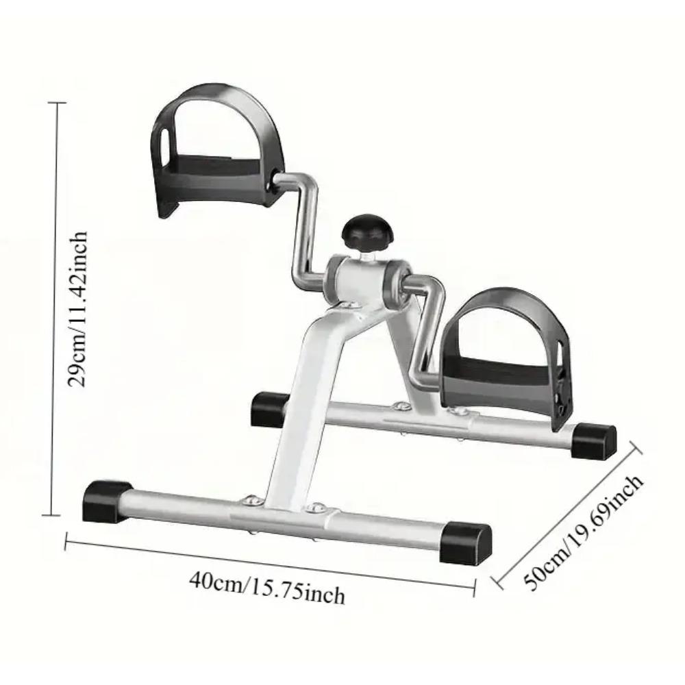 Household upper and lower limb leg trainer, 2-in-1 foot and hand fitness pedal machine, compact exercise bike for enhancing muscle blood circulation and indoor workouts