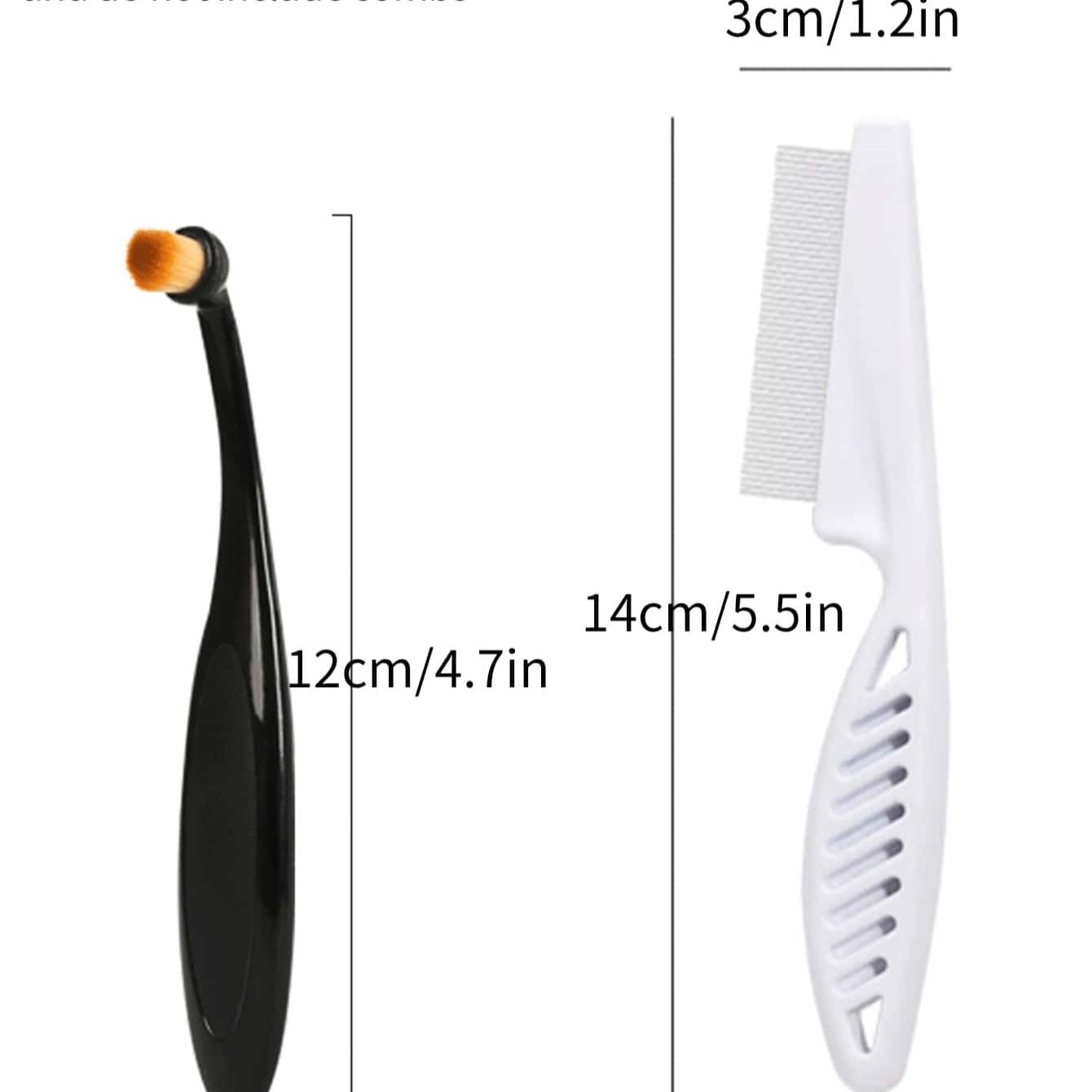 Pet Eye Cleaning Brush, Dog Tear Stain Remover, Puppy Eyelash Brush, Pet Care Supplies, Grooming Products, Gentle & Effective, Easy to Use
