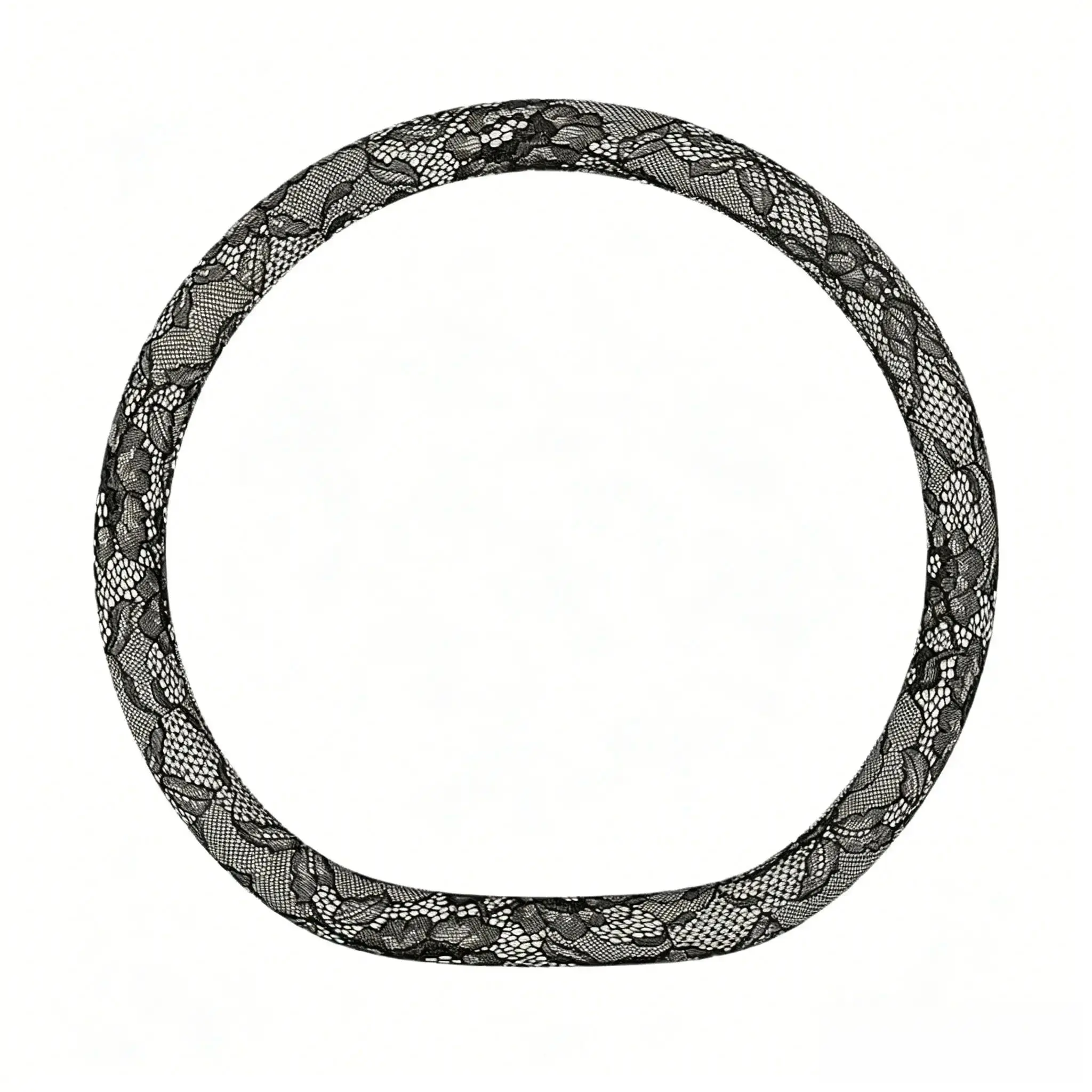 【No bow】Black-D-Shape