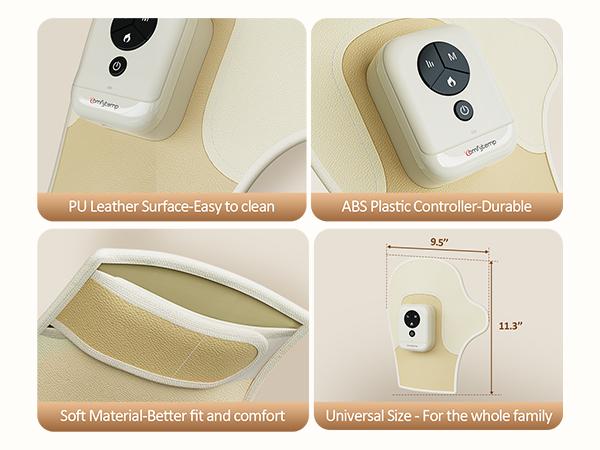 COMFYTEMP Hand Massager with Heat for Hand Relax, Gifts for Women Men