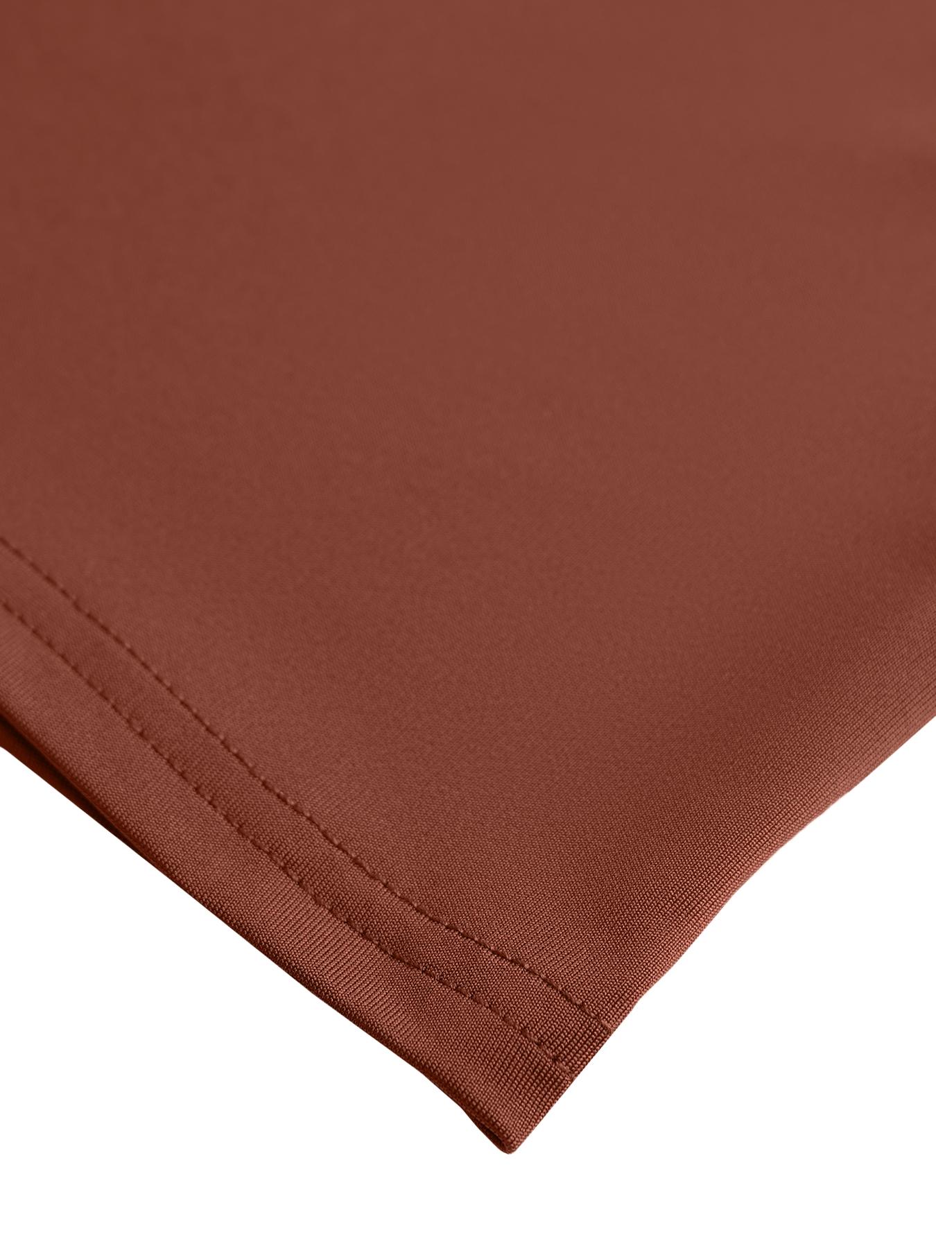 Women's Elegant Fall Winter Plus Size Dress, Stand Collar Ruched Bodycon, Long Sleeve Plain Design, Fashionable Commuter Wear