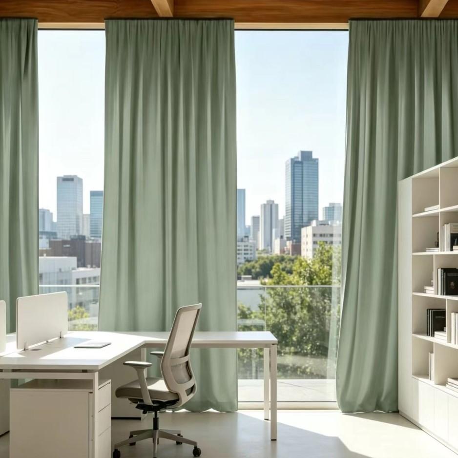 1pc French Cream Dreamy Sheer Curtain, Living Room Lazy Style, Lightweight Fabric, Fits French, Wood Styles, Cozy Atmosphere