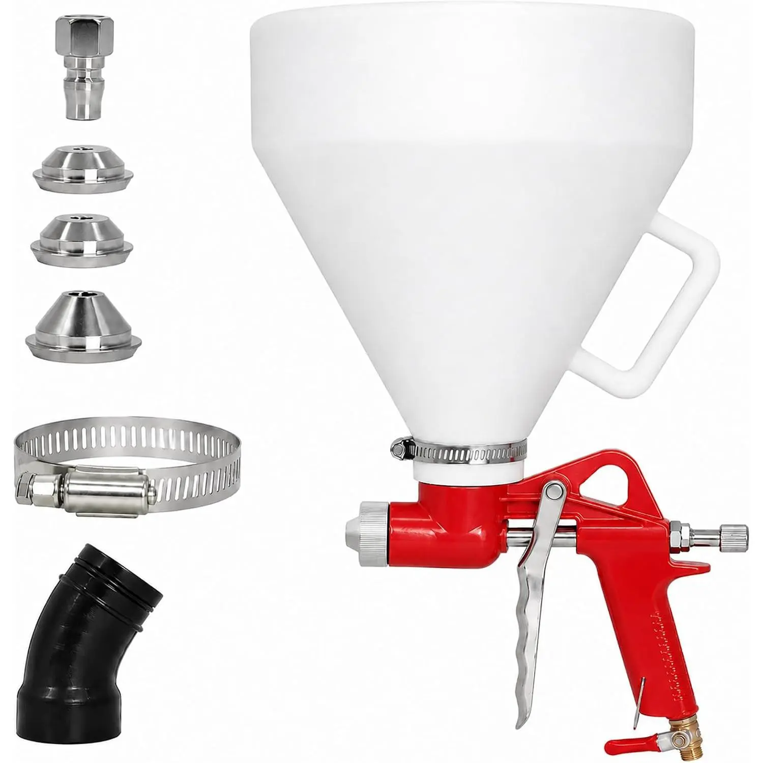 Drywall Texture Sprayer Kit 1.5 Gallon Air Hopper