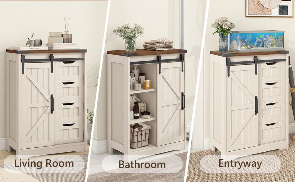 Vabches Farmhouse Bathroom Floor Storage Cabinet, Bathroom Cabinet with Drawer, Floor Storage Cabinet, Farmhouse Storage Cabinet for Bathroom, Kitchen, Living Room, Rustic Style Cabinet Vabches Farmhouse Bathroom Floor Storage Cabinet, Bathroom Cabinet with Drawer, Floor Storage Cabinet, Farmhouse Storage Cabinet for Bathroom, Kitchen, Living Room, Rustic Style Cabinet