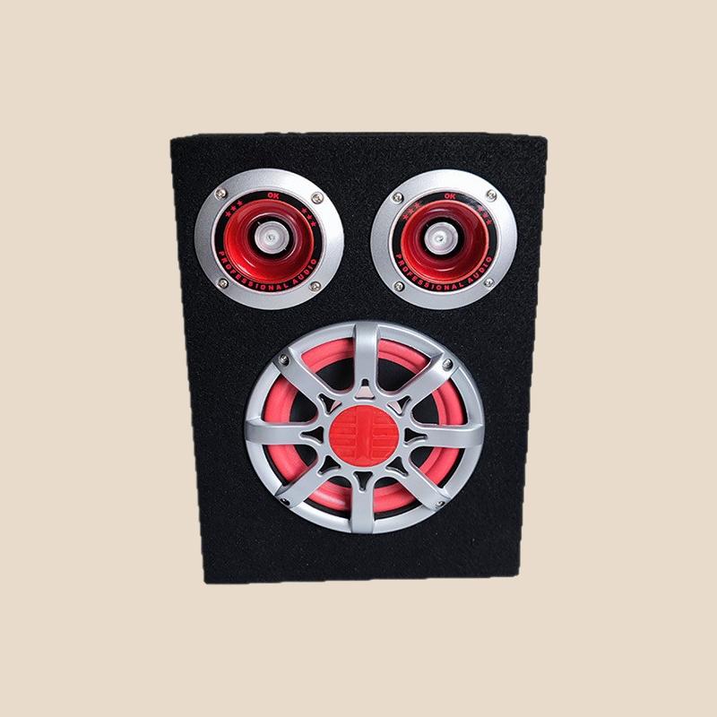 Multifunctional Active Car Subwoofer 12V/24V/220V Bluetooth Speaker with Built-in Amplifier