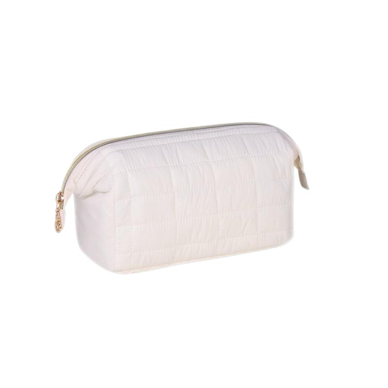 Portable Makeup Bag, Lightweight Polyester Cosmetic Organizer, Ideal for Home, Outings, Parties, Perfect Gift for Halloween, Christmas, Birthday