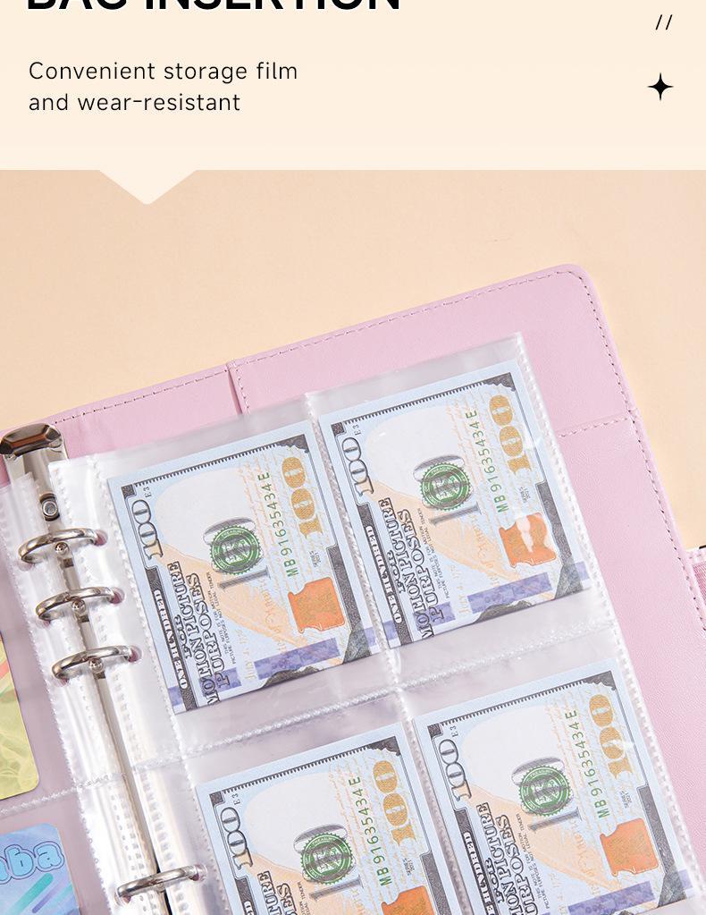 A5 Card Binder 23.5x18cm with 25 Pages (4 Pockets) for Kpop Photocards, Game & Trading Cards