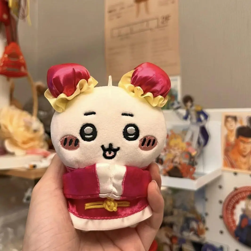 chiikawa Momonga limited doll Usachi cute pendant, keychain, gift anime plush toys