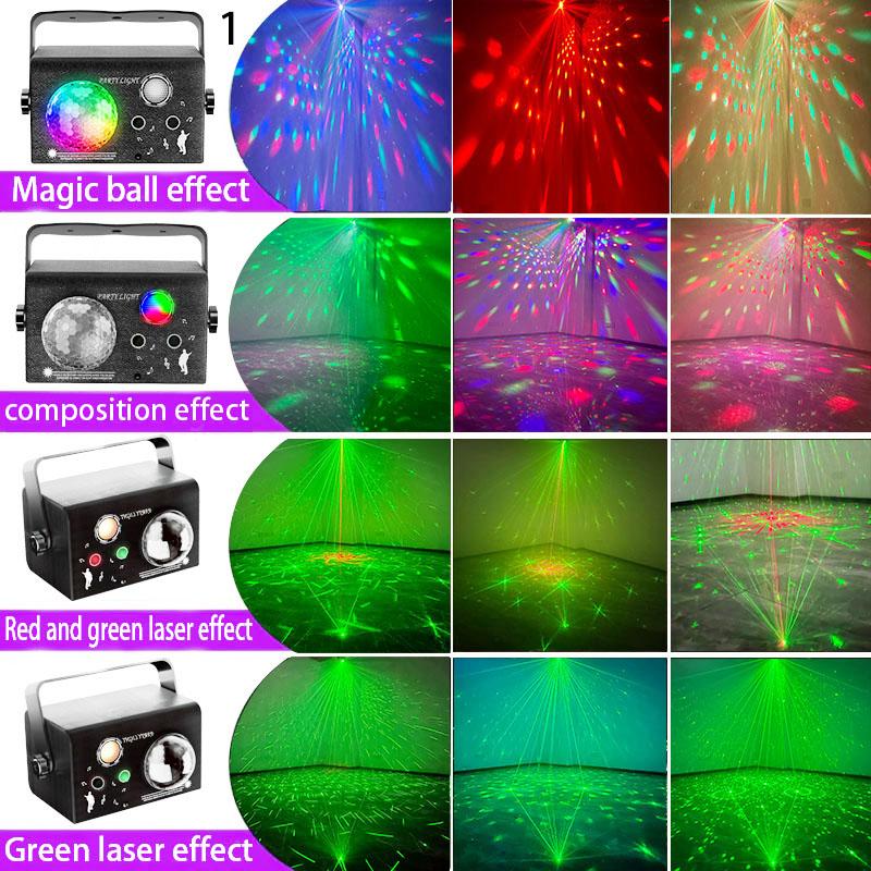 1pc 3-in-1 Square Disco Light Modern Black Style Sound Activated Strobe Multi-Mode Party Lamp for Home, KTV, Stage, and DJ Events 1pc 3-in-1 Square Disco Light Modern Black Style Sound Activated Strobe Multi-Mode Party Lamp for Home, KTV, Stage, and DJ Events