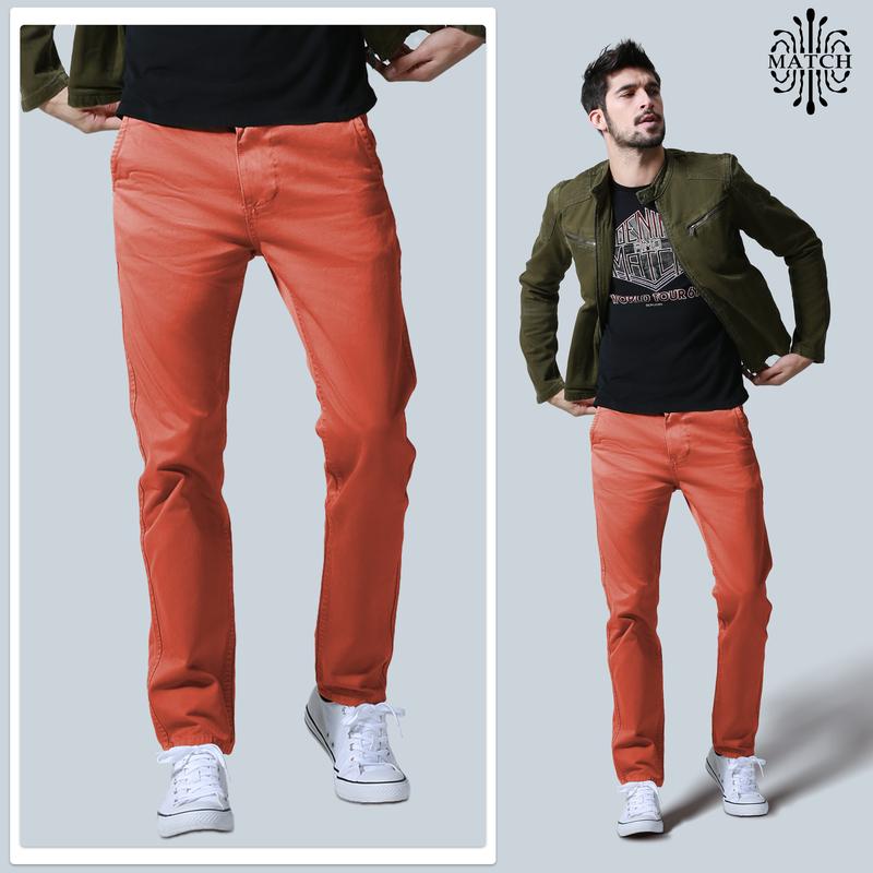 Match Men's Slim Plain Solid Button Pocket Tapered Leg Pants,Streetwear Business Formal Suit Trousers for Daily Office Vacation,Menswear For All Seasons,Pants for Men，Menswear