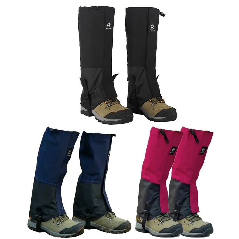 Waterproof Hiking Gaiters, Breathable Snow & Sand Leg Gaiters, Ideal for Outdoor Activities, Hiking, Trekking & Camping, Shoe Accessories, Protector for Shoes, Shoes Cover, Walking Shoe Cover, Gear