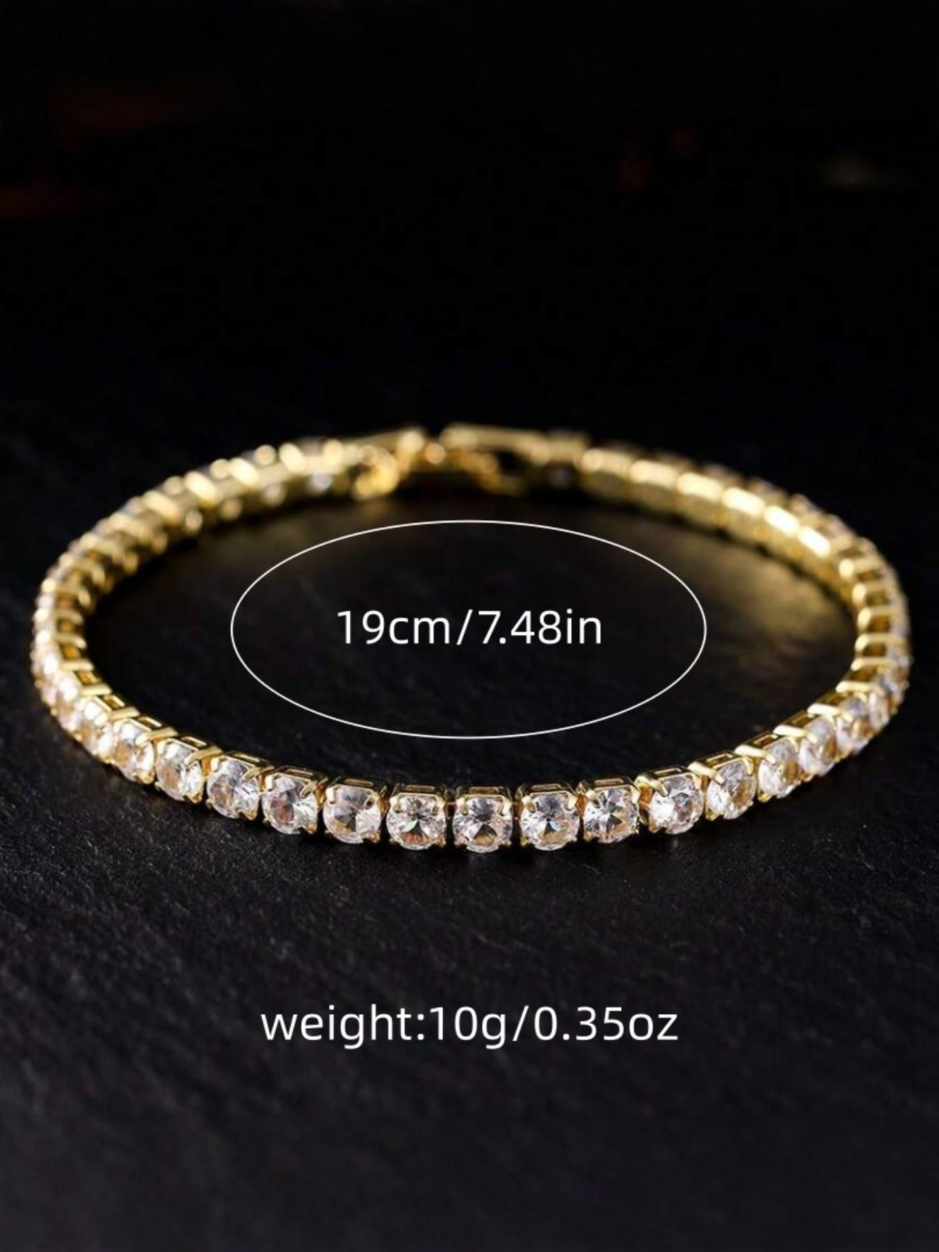 3-Piece Heart Copper Bracelet Set, Embedded Artificial Zircon, Alloy Heart Bracelets, Fashionable Daily Wear, Ideal Gift for Women