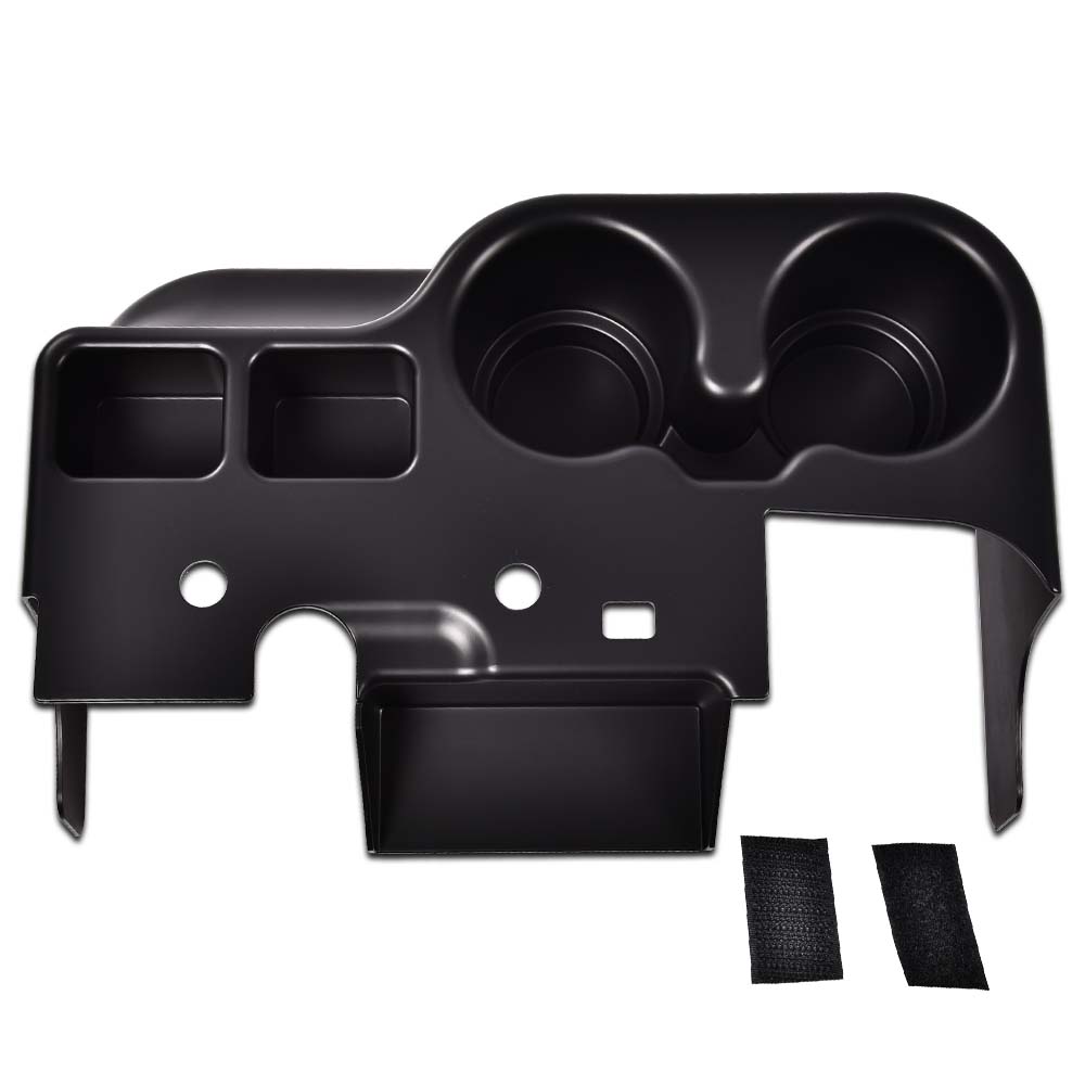 CROSSDESIGN Fit For 1999-2001 Ford F-250 F-350 F-450 Super Duty Center Console Cup Holder